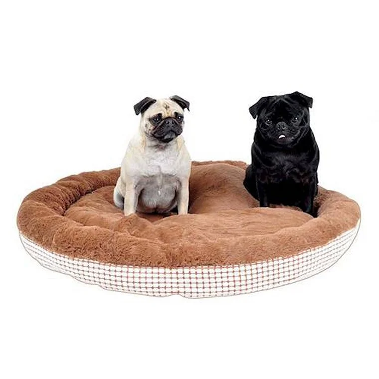 Round Dog Bed, 4 Asstd Designs