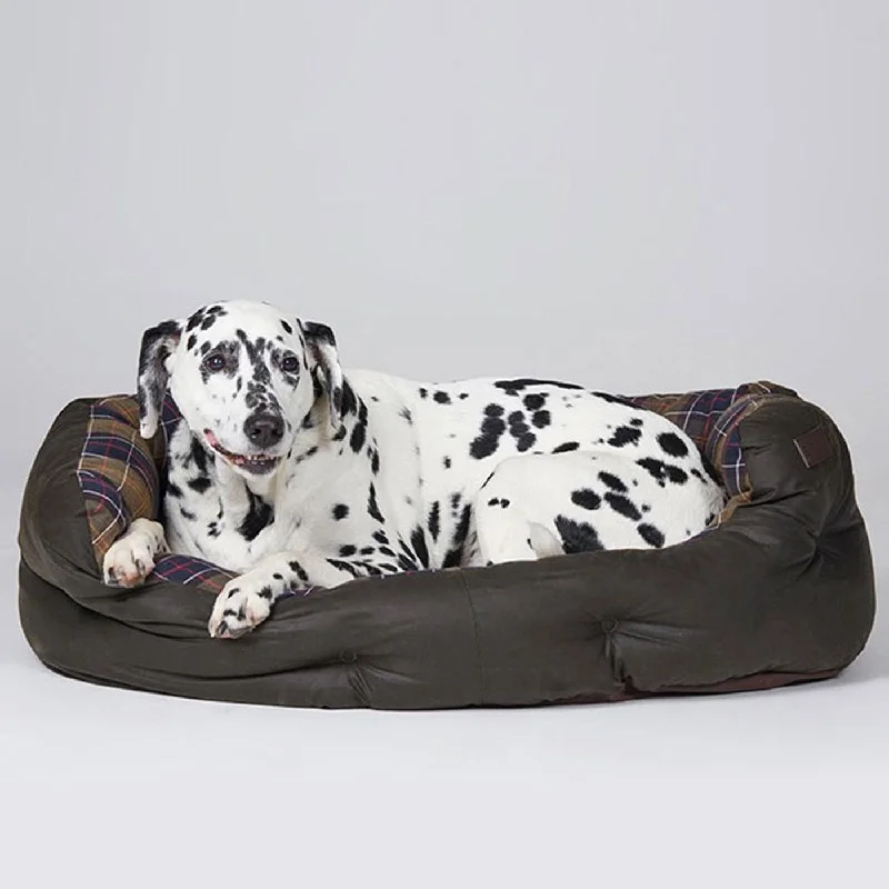 Barbour Wax & Cotton Dog Bed