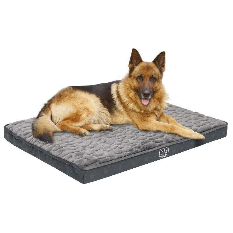 Bestfor Dog Bed with Charcoal Infused Eggcrate Memory Foam