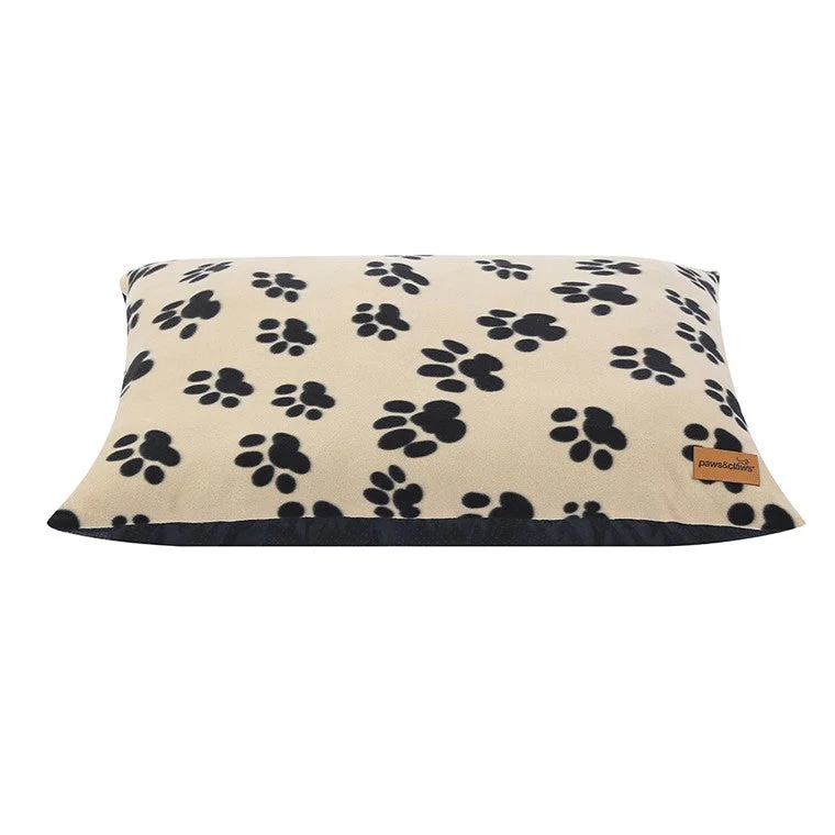 Fleece Pillow Pet Bed, Asstd