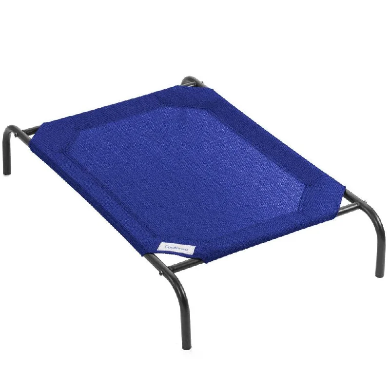 15% OFF: Coolaroo Elevated Bed For Cats & Dogs (Aquatic Blue)