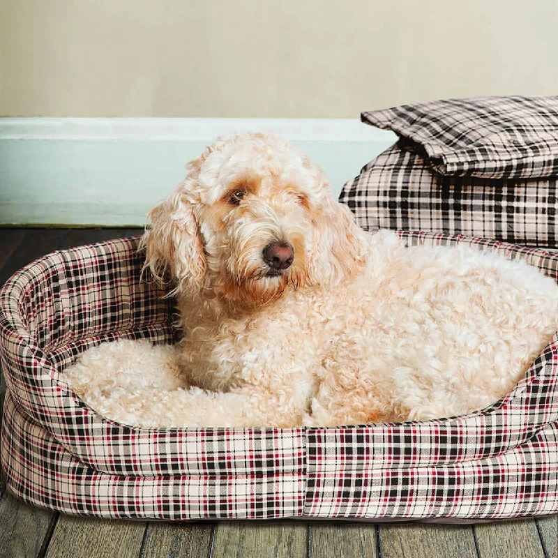 Danish Design Classic Check Slumber Dog Bed