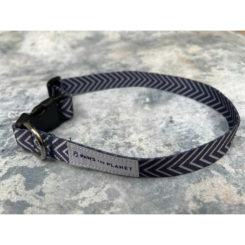 Eco Dog Collar made with Recycled Webbing