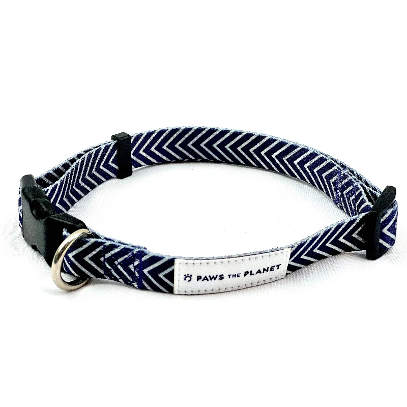 Eco Dog Collar made with Recycled Webbing