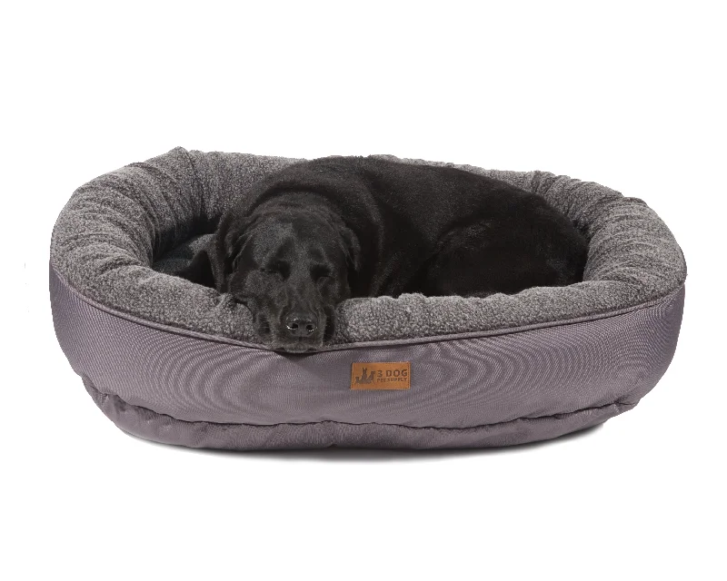 EZ-Wash Fleece Curler Dog Bed