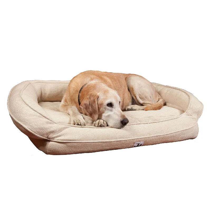 EZ-Wash Premium Headrest Memory Foam Dog Bed