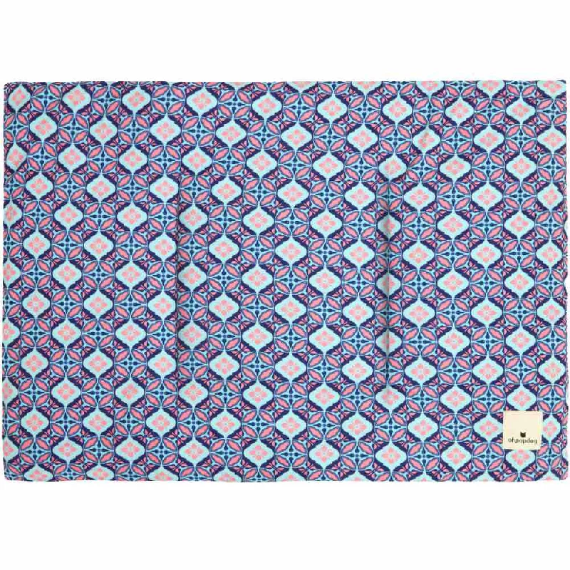 Ohpopdog Cooling Dog Mat (Bunga Peach)