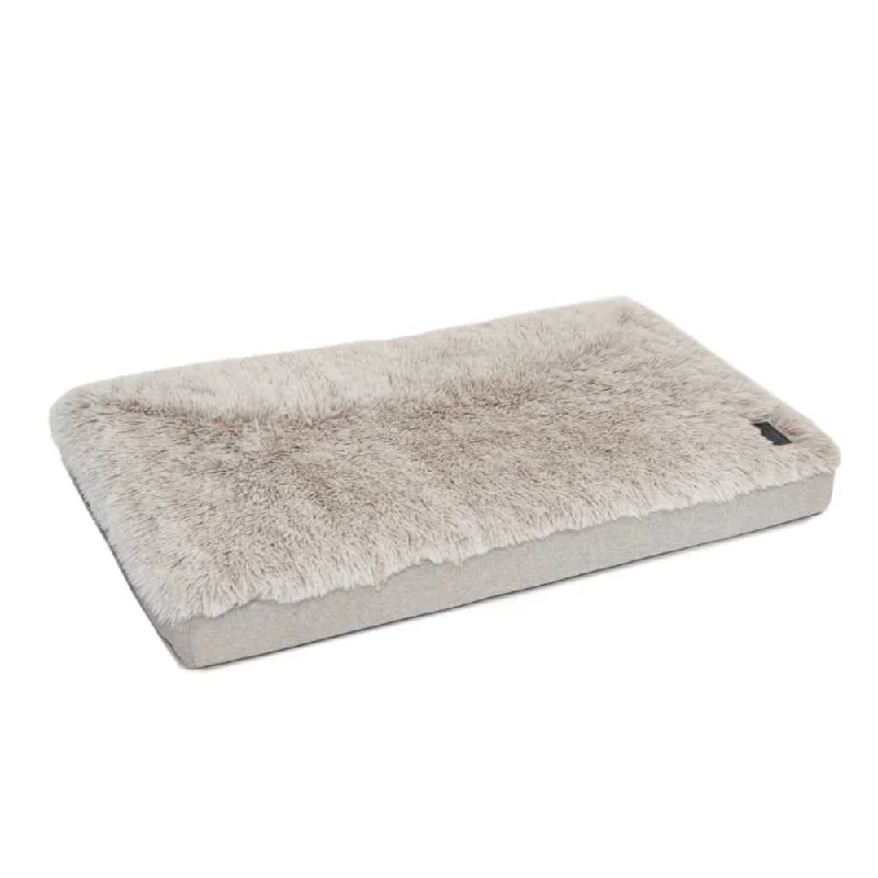 Orthopedic Calming Dog Mat Water Resistant, Aspen Faux Fur