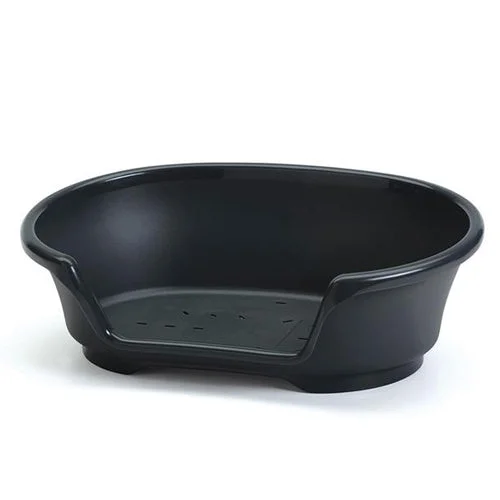 Savic 45cm (18'') Black Cosy Plastic Dog Bed