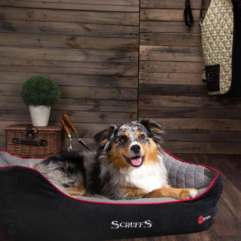 Scruffs Black Thermal Box Bed