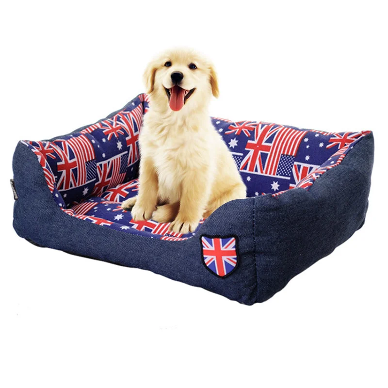 Wave the Flag Dog Bed