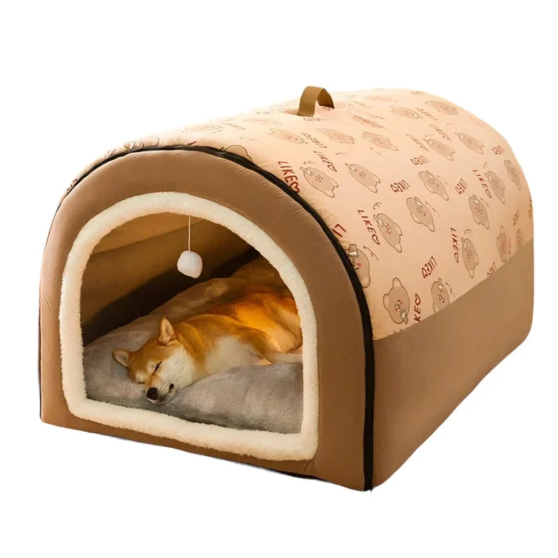 Winter Warm Dog House