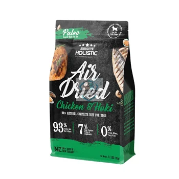 PROMO : Buy 2 for $119.90 Absolute Holistic Chicken and Hoki Air Dried Dog Food