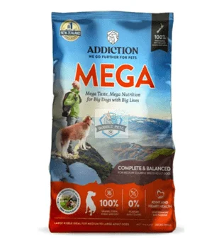 Addiction Mega New Zealand Grain Free Dry Dog Food