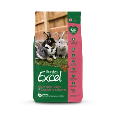 Burgess Excel Rabbit Mature With Cranberry 1.5kg