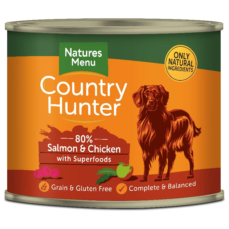 Country Hunter Can Salmon & Chicken 600g