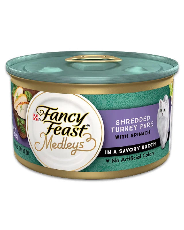 Fancy Feast Elegant Medley Shredded Turkey Fare