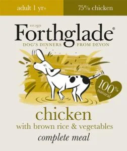 Forthglade Complete Adult With Rice Mixed Case 395gx18