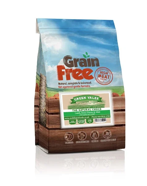 Green Vales Grain Free Lamb, Sweet Potato & Mint 12kg