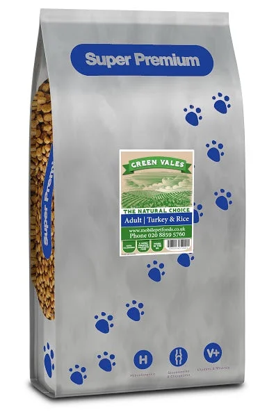 Green Vales Turkey & Rice 12kg