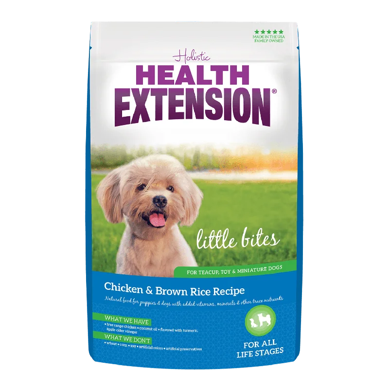 Health Extension Little Bites Chicken & Brown Rice Recipe Dry Dog Food