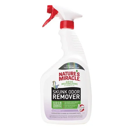 Nature's Miracle Skunk Odor Remover with Lavender Scent 32oz.