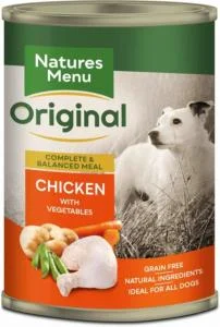 Natures Menu Can Chicken & Vegetables 400gx12