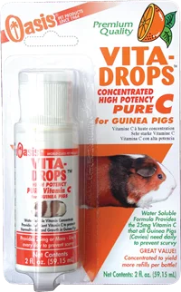 Oasis Vita Drops® Pure C for Guinea Pigs (2 oz)