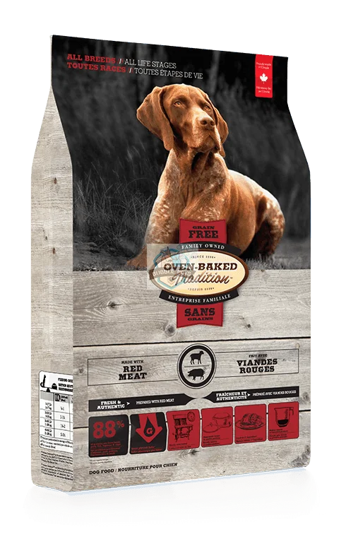 Oven Baked Tradition Grain Free Red Meat Dry Dog Food