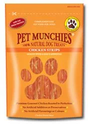 Pet Munchies Chicken Strips 90g