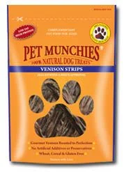 Pet Munchies Venison Strips 75g