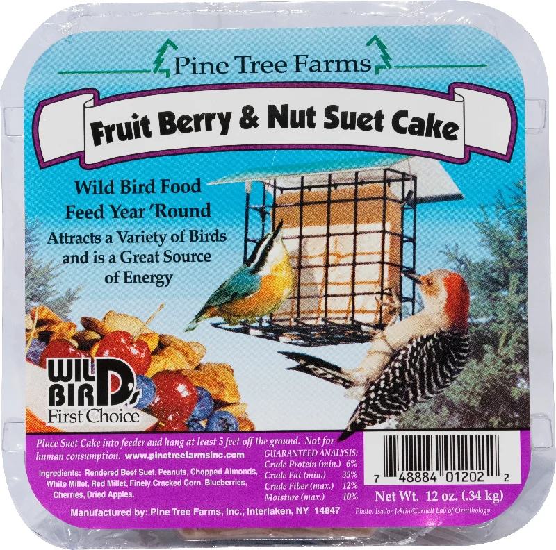 PINE TREE FRUIT NUT SUET 12z