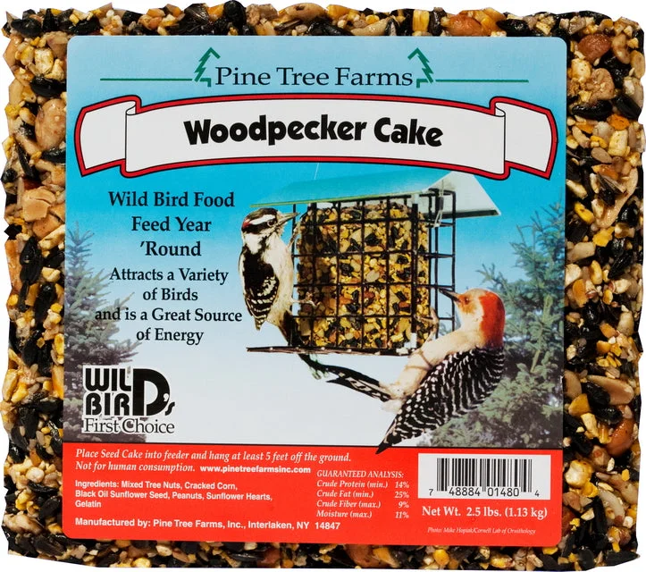 PINE TREE WOODPECKER CAKE 2.5lb