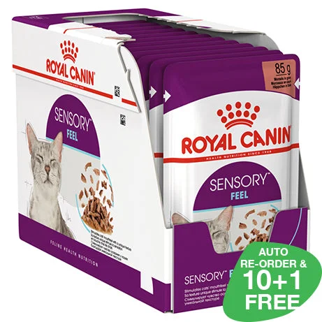 Royal Canin Feline Sensory Feel Gravy 12 x 85g Sachets