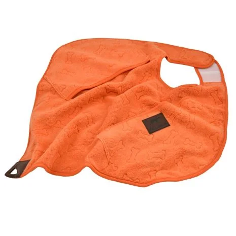 Tall Tails Orange Cape Dog Towel (27" X 27")