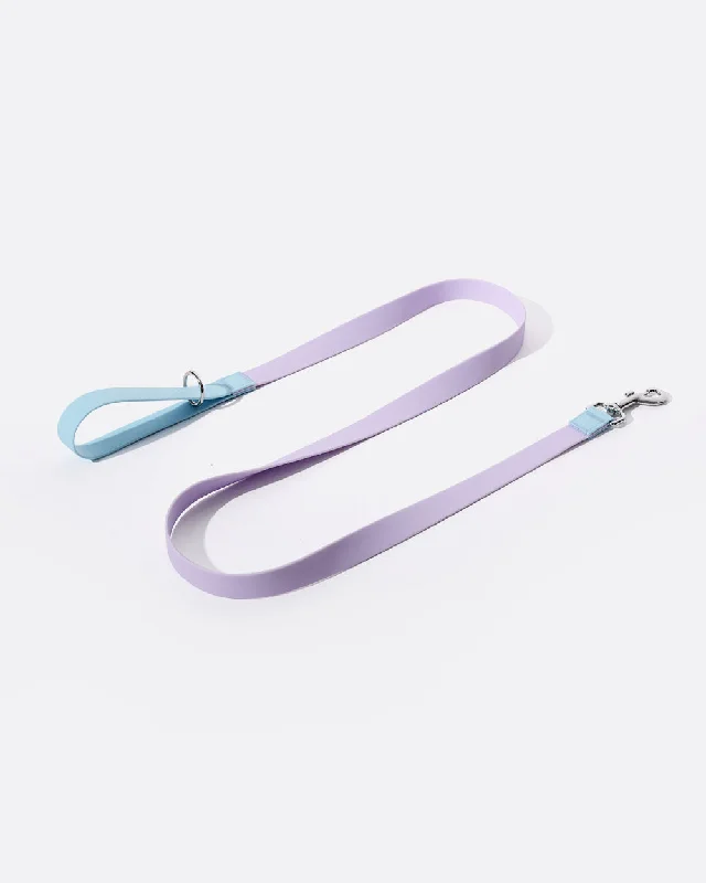 Aqua PVC Waterproof Dog Leash - Lavender Blue