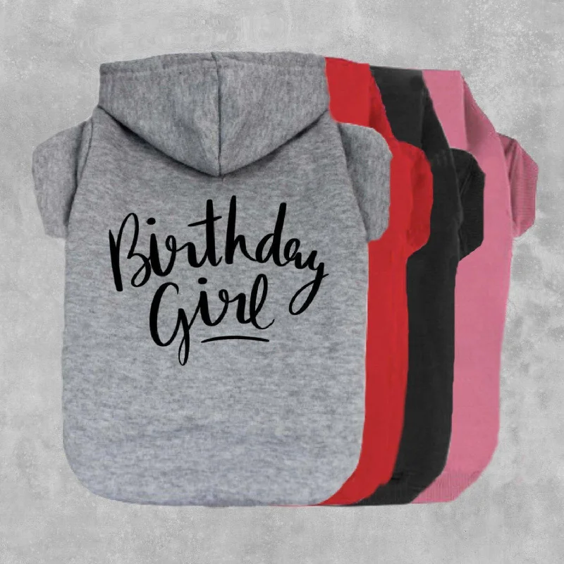 Birthday Girl Pet Hoodie