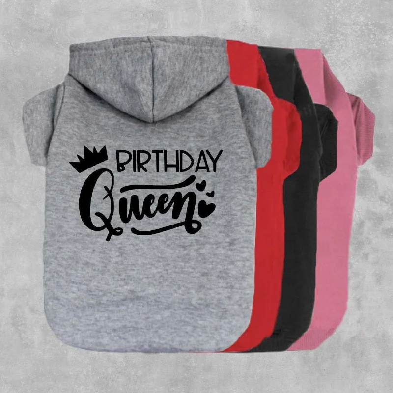 Birthday Queen Pet Hoodie