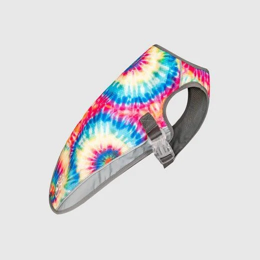 Canada Pooch Chill Seeker Cooling Vest Tie Die