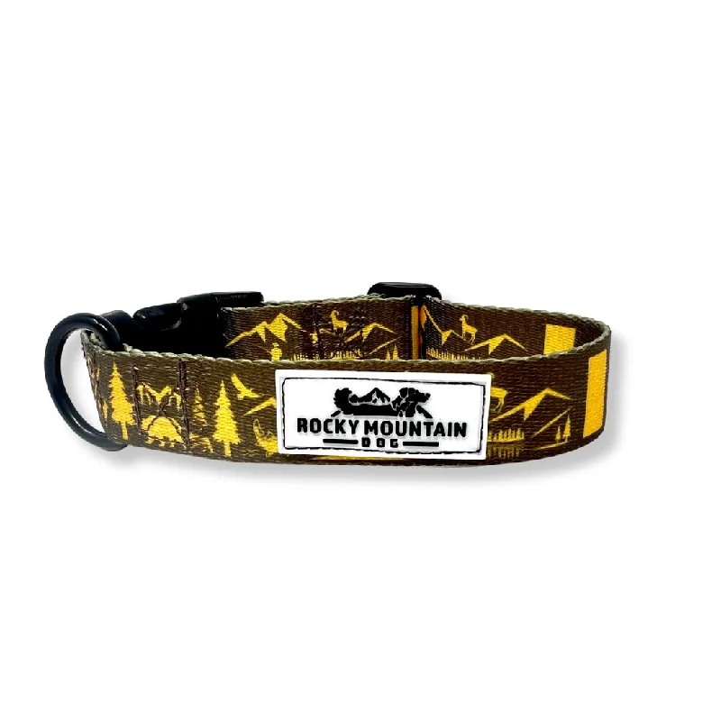 Canadian Rockies Dog Collar