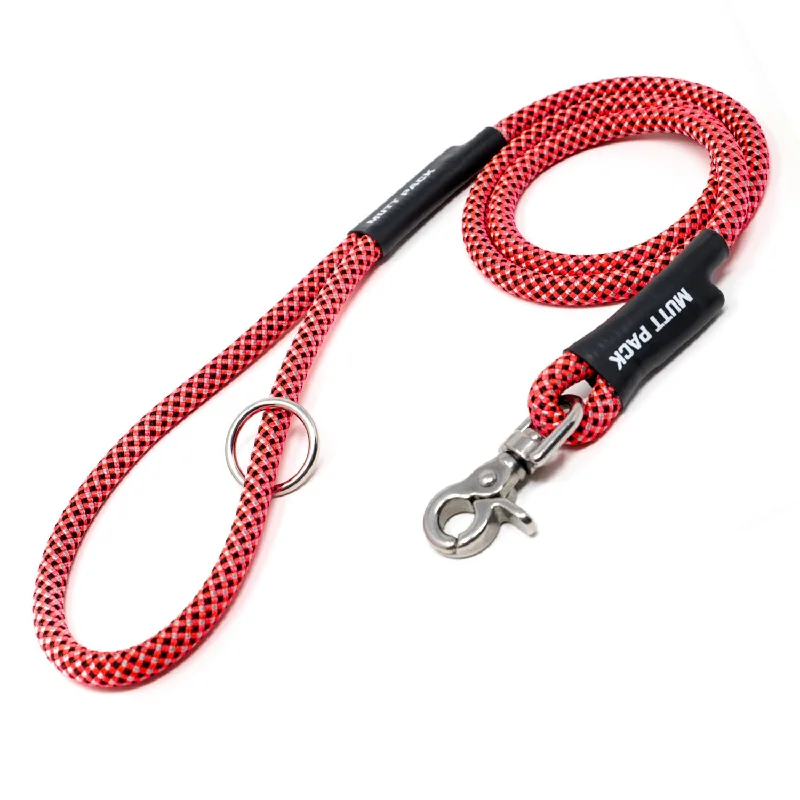 "Checkers" Climbing Rope Leash (Swivel Clasp)