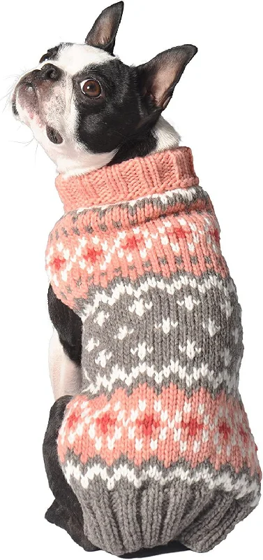 Peach Fairisle