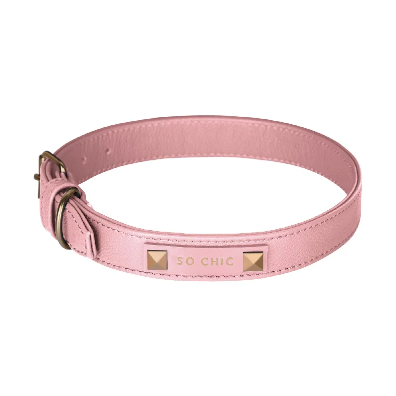 Dog collar - Powder Pink 💗