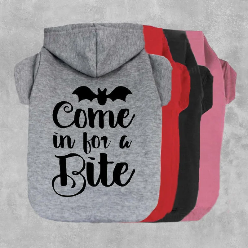 Come In For A Bite Pet Hoodie