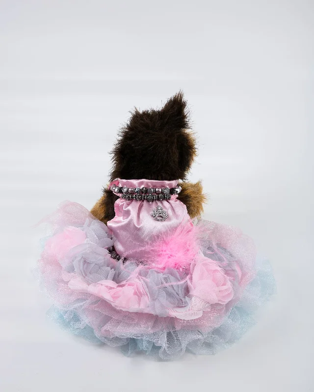 Cotton Candy Princess Dog Dress Size S