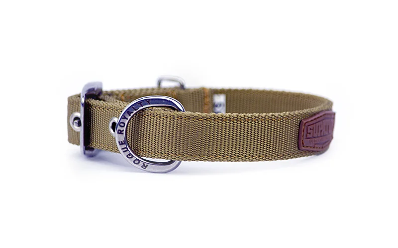 SUPATUFF® Strong Dog Collar Desert Wolf (Slim Fit)