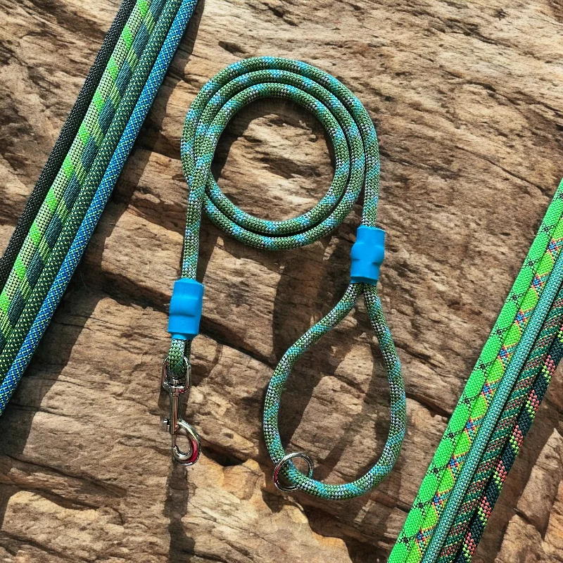 Green Patterns Climbing Rope Leashes