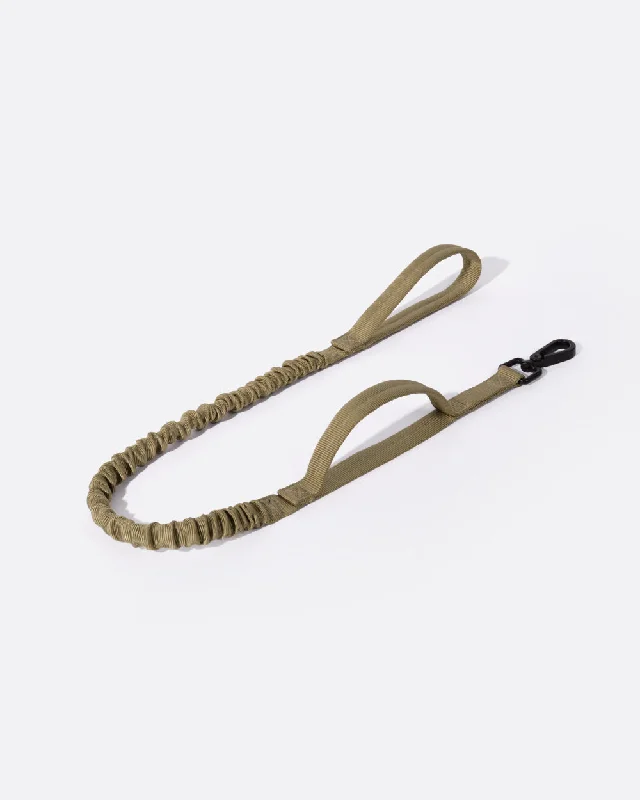 Heavy Duty Bungee Dog Leash - Khaki