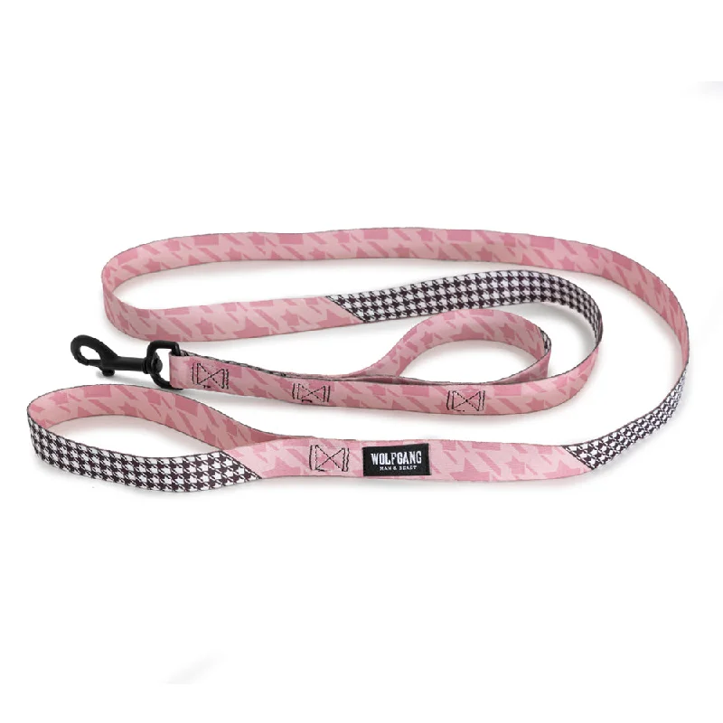 HoundsPink REACT DUAL-HANDLE DOG LEASH