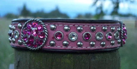 Katie's Pretty in Pink Dog Collar